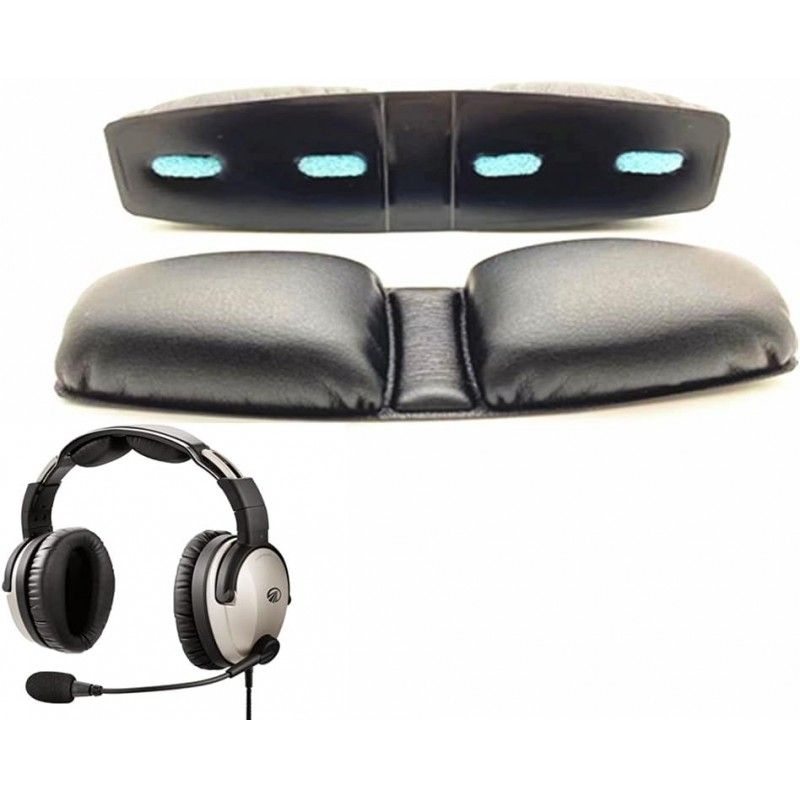 copy of Black foam headrest for H10-13 and H10-76 series DAVID CLARK aviation helmet Lightspeed - 1