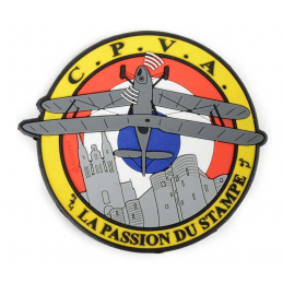 Patch écusson CPVA STAMPE Angers velcros DIMATEX - 1