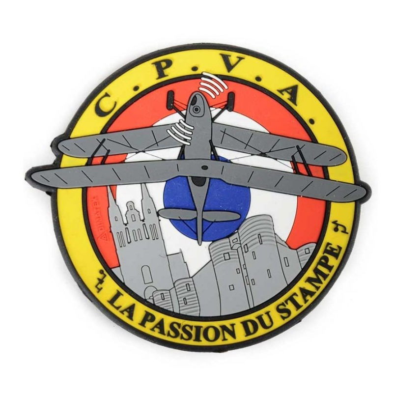 Patch écusson CPVA STAMPE Angers velcros DIMATEX - 1