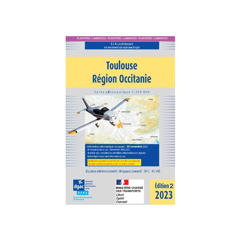 2ª Edición 2023 LAMINADO - Mapa SIA Toulouse Región de Occitania SIA - 1