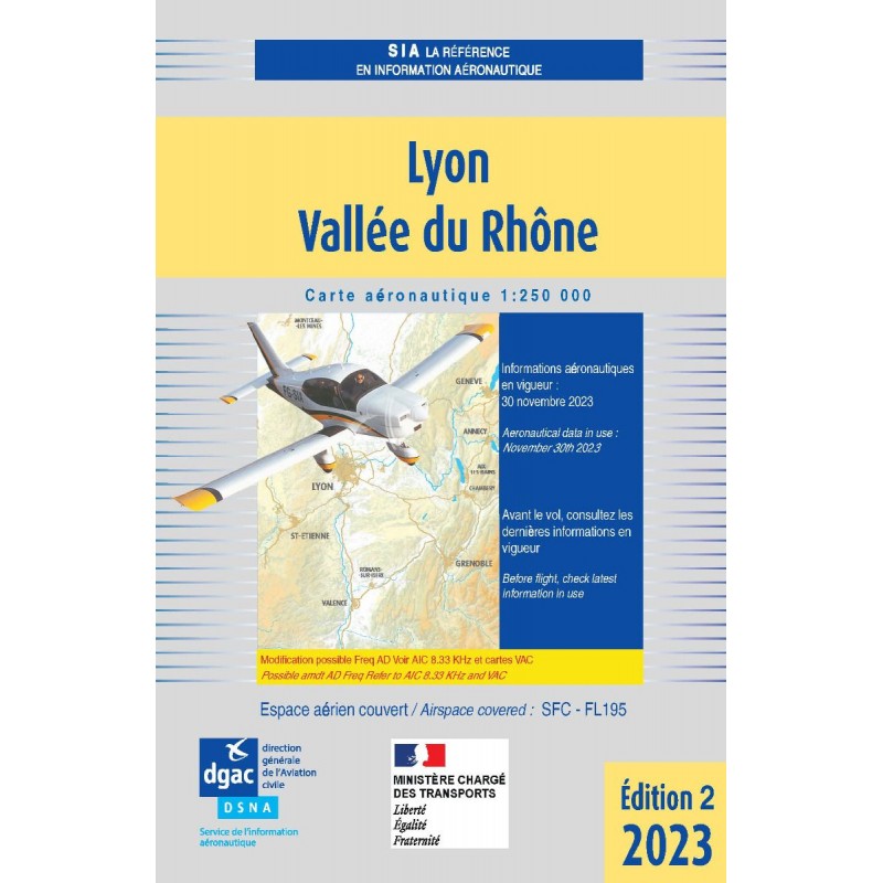 2023 Edition - Map SIA Lyon Rhone Valley SIA - 1