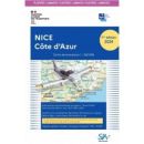 Map SIA Nice Côte d'Azur 1st edition 2024 LAMINATED