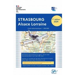 Carte SIA Strasbourg Alsace Lorraine 1ère Édition 2024 SIA - 1