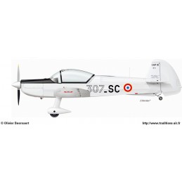 Adhesivos personalizados para Mudry CAP 10 - Matrícula y rotulación AEROWOOD - 1