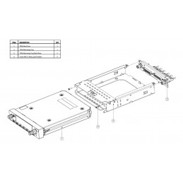 Support (tray) Trig TX56/TX57 avec kit d'installation et manuels TRIG - 1