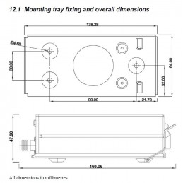 Support (tray) compact Trig TRIG - 1
