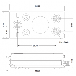 Bandeja de montaje Trig TT23/TT23G TRIG - 1