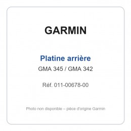 Platine arrière (back plate) pour panneau audio Garmin GMA 345/342 GARMIN