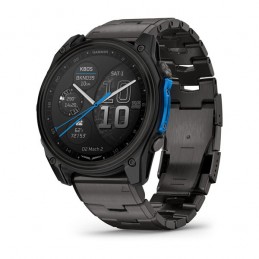Montre aviation Garmin D2 Mach 2 51 mm – titane carbone DLC, bracelet titane (EMEA) GARMIN