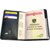 Coffret cadeau protège passeport portefeuille + étiquette bagage DESIGN 4 PILOTS - 2