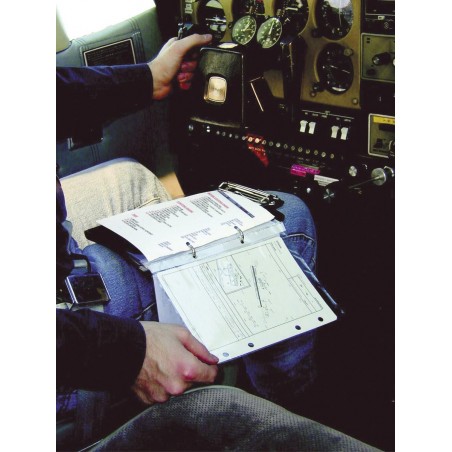 Genouillère PROFI pour pilote au format A5 DESIGN 4 PILOTS - 2