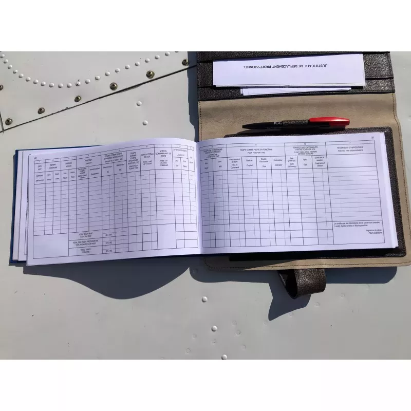 EASA LOGBOOK FOR AIRPLANE PILOT SIA - 4
