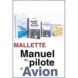 MALLETTE DU MANUEL DU PILOTE D'AVION - LICENCE DE PILOTE PRIVÉ D'AVION PPL (A) - (19ÈME EDITION) CEPADUES - 1