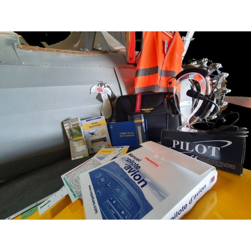 STARTER PACK CASQUE - Kit de démarrage avec casque pour pilotes débutant PPL(A) à voilure fixe  - 2