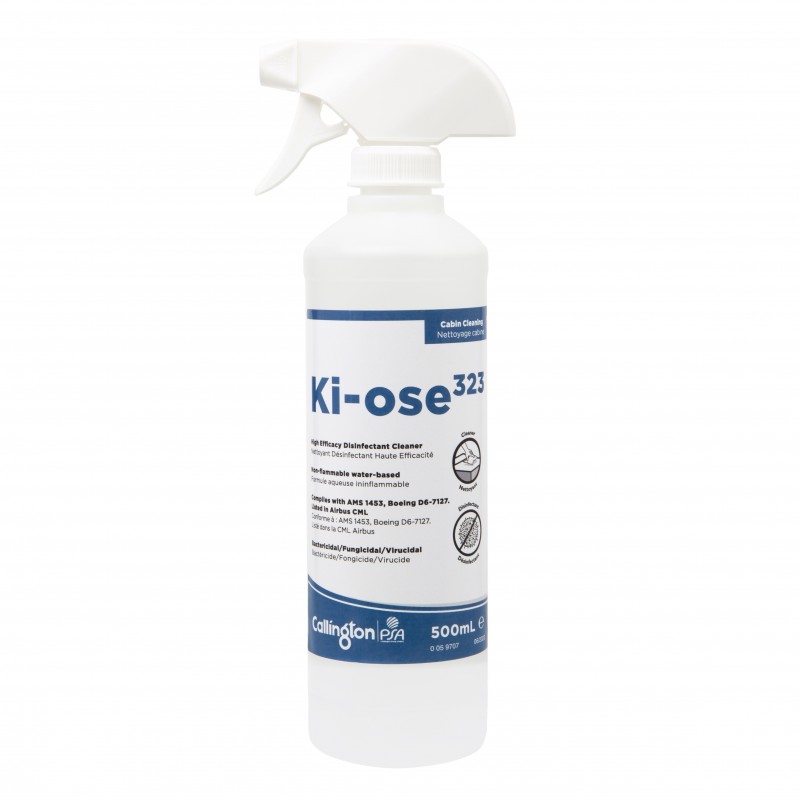 Ki-ose323 Pulverizador de 500 ml - Limpiador desinfectante multisuperficie de alta eficiencia PSA PARIS - 1