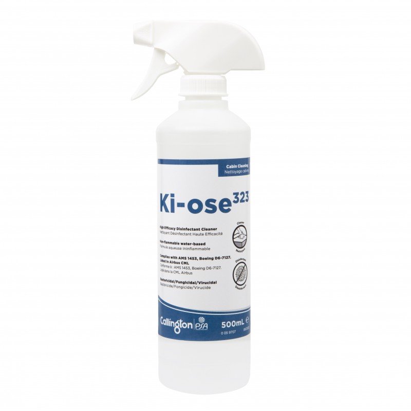 Ki-ose323 Sprayer 500 mL - High Efficiency Multi-Surface Disinfectant Cleaner PSA PARIS - 1
