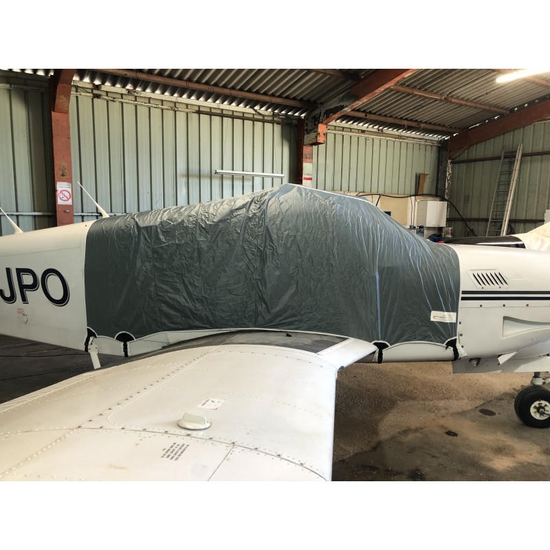PREMIUM protective tarpaulin for Piper PA-28 aircraft AEROWOOD - 1