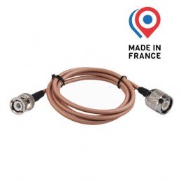 AeroCoax - Câble antenne coaxial avionique sur-mesure pour transpondeur ou radio VHF AEROWOOD - 1