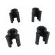 Kit de 4 clips de maintient de fil pour casque David Clark DAVID CLARK - 1